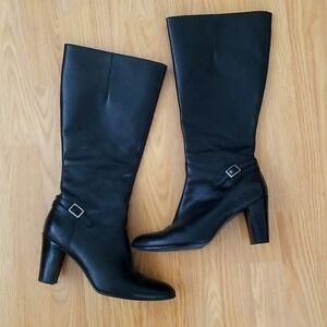 Naturalizer calve-high leather boots
